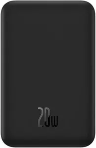 Портативное зарядное устройство Baseus Magnetic Mini Wireless Fast Charge Power Bank 20W 20000mAh (черный) фото