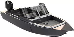 Лодка алюминиевая Berkut S-Fisher Comfort фото