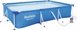 Каркасный бассейн Bestway 56411 Steel Pro 300x201x66 фото