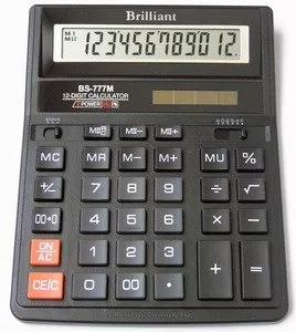 Калькулятор настольный Brilliant BS-777M фото