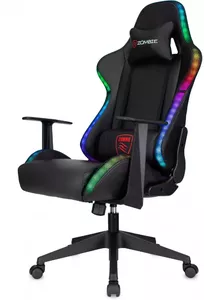 Кресло Бюрократ Zombie Game RGB (черный) фото