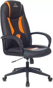 Кресло Бюрократ Zombie Viking 8 (черный/оранжевый) фото