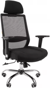 Кресло CHAIRMAN 555 LUX (черный) фото