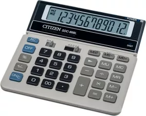 Бухгалтерский калькулятор Citizen SDC-868L фото