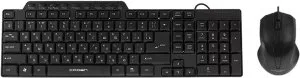 Проводной набор клавиатура + мышь Crown CMMK-520B фото