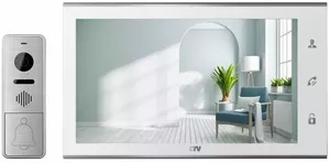 Комплект видеодомофона CTV DP4105AHD (белый) фото