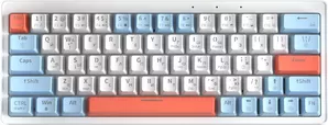 Клавиатура Cyberlynx ZA63 Pro White Blue Orange (TNT Yellow) фото