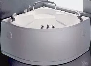Гидромассажная угловая ванна Eago AM142JDCL фото