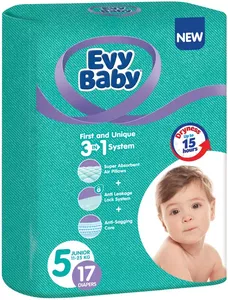 Подгузники детские Evy Baby Junior (17 шт) фото