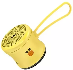Беспроводная колонка EWA A119 Mini Speaker Line Friends (желтый) фото