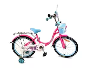 Детский велосипед Favorit Butterfly 18 2020 (розовый/бирюзовый) фото