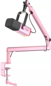 Проводной микрофон FIFINE TAM8 (розовый) фото