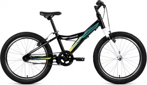 Детский велосипед Forward Comanche 20 1.0 2019 (черный) фото
