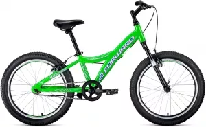 Детский велосипед Forward Comanche 20 1.0 2021 (зеленый) фото