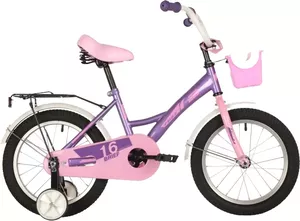 Детский велосипед Foxx BRIEF 16 2021 (фиолетовый) фото