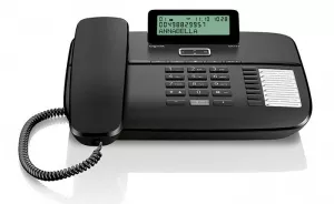 Проводной телефон Gigaset DA710 (черный) фото