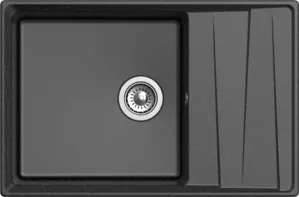 Кухонная мойка GranFest GF-LV-760L (черный) фото
