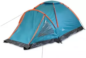 Палатка Greenwood Yeti 3 (голубой/оранжевый) фото