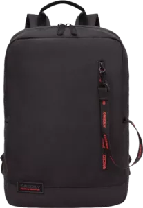 Городской рюкзак Grizzly RQL-313-1 (черный/красный) фото