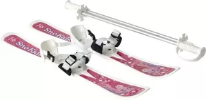 Лыжи Hamax Sno Kids Children&#39;s Skis With Poles Pink Pony Design HAM561002 фото