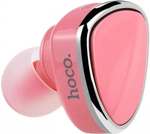 Bluetooth гарнитура Hoco E7 (розовый) фото