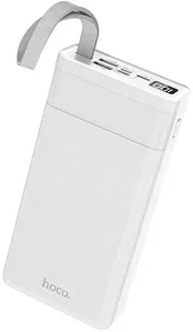 Портативное зарядное устройство Hoco J73 Powerful 30000mAh (белый) фото