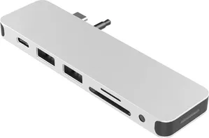 USB-хаб HyperDrive Hyper Solo 7-in-1 Hub Silver GN21D-SILVER фото