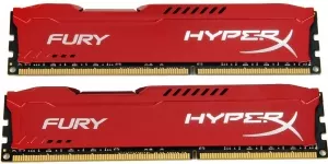 Комплект памяти HyperX Fury Red HX316C10FRK2/8 DDR3 PC-12800 2x4Gb фото