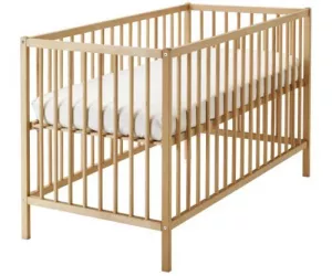 Детская кроватка IKEA Сниглар (бук) 504.212.20 фото
