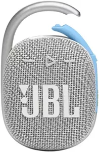 Портативная акустика JBL Clip 4 Eco (серый/голубой) фото