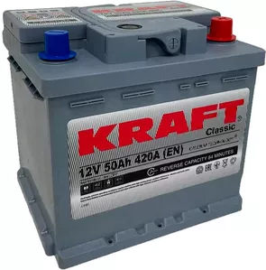 Аккумулятор Kraft Classic 50 R+ (50Ah) фото