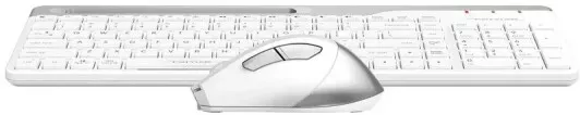 Клавиатура + мышь A4Tech Fstyler FB2535C (белый) фото 5