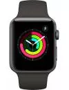 Умные часы Apple Watch Series 3 38mm Space Gray Aluminum Case with Gray Sport Band (MR352) фото 2