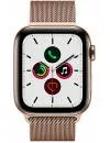 Умные часы Apple Watch Series 5 LTE 44mm Stainless Steel Gold (MWWJ2) фото 2