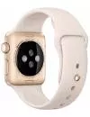 Умные часы Apple Watch Sport 38mm Gold with White Sport Band (MLCJ2) фото 3