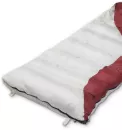 Спальный мешок Atemi Quilt 350LN (левая молния, серый/красный) фото 4