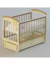 Кроватка детская Атон Мебель №7 с ящиком (маятник) фото 2