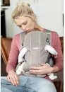 Рюкзак-переноска BabyBjorn Mini 3D Mesh (серый) фото 3