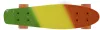 Скейт Black Aqua SK-2206D (оранжевый/желтый/зеленый) фото 2