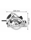 Ручная циркулярная пила Bosch GKS 65 GCE Professional (0.601.668.900) фото 2