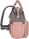 Рюкзак для мамы BRAUBERG Mommy 270821 (серый/розовый) фото 10
