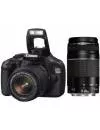 Фотоаппарат Canon EOS 1100D Double Kit 18-55mm III + 75-300mm III фото 2