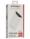 Портативное зарядное устройство Crown CMPB-603 White фото 5