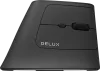 Вертикальная мышь Delux MV6 (черный) фото 3