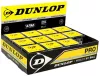 Набор мячей для сквоша DUNLOP Pro (2 желтые точки, 12 шт) фото 2