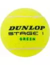 Мячи для большого тенниса Dunlop Stage 1 Green фото 4