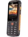 Мобильный телефон F+ R280C (черный/оранжевый) фото 4