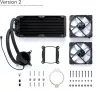 Кулер для процессора Fractal Design Celsius S24 (черный/белый) фото 12