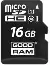 Карта памяти GoodRam microSDHC 16Gb Class 10 UHS-I U1 + SD адаптер (SDU16GHCUHS1AGRR10) фото 2