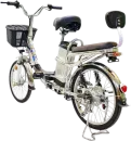 Электровелосипед GreenCamel Транк-2 V22 (серебристый) фото 2